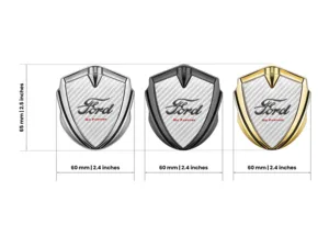 Ford Car Logo Badges Minimal Style Universal Fit